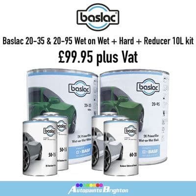 Baslac 20-35 & 20-95 Wet on Wet + Hard + Reducer 10L kit