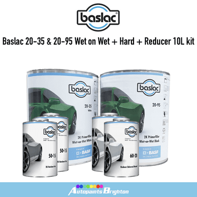Baslac 20-35 & 20-95 Wet on Wet + Hard + Reducer 10L kit