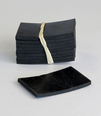 Black Rubber Spreaders for Filler