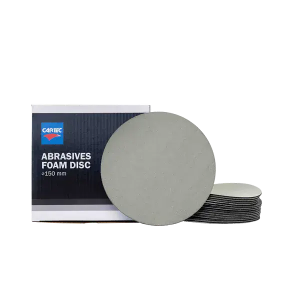 Cartec Ceramic Cut Foam Abrasive Discs 150mm Box 15 (Various Grits)