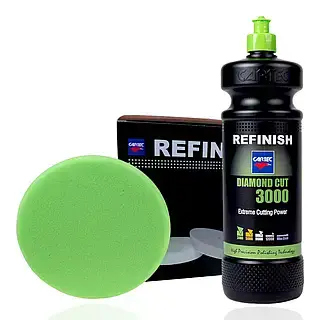 Cartec Diamond Cut 3000 Compound & Foam Kit