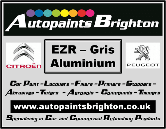 Citroen/ Peugeot - EZR Gris Aluminium Metallic Basecoat Car Paint 1L/2.5L/5L