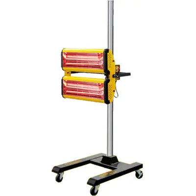 CureTec Mobile Double Headed Shortwave Infrared Ceramic Coating Dryer