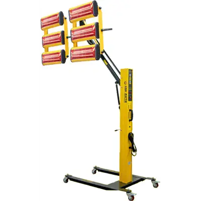 CureTec Mobile Six Headed Shortwave Infrared Ceramic Coating Dryer