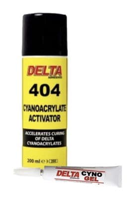 Delta Cyno-Gel & 404 Spray Adhesive