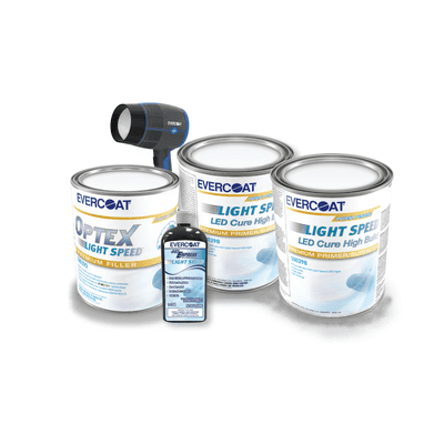 Evercoat Light Speed Optex Filler UV Lamp Package
