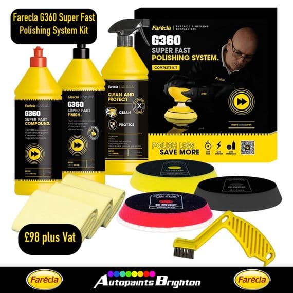 Farecla G360 Super Fast Polishing System Kit