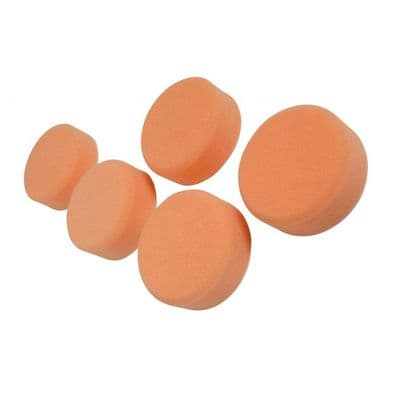 Fast Mover Compounding Pad, 75mm x 30mm, Orange, Pack of 5