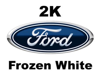 Ford 7 Frozen White 2K Solid 2 Pack Car Paint Prices from