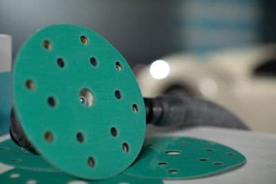 GERKO ABRASIVE FILM DISC GREEN 150 15 HOLE X 100 BOX (VARIOUS GRITS)