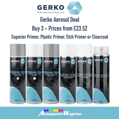 GERKO AEROSOL DEAL - BUY 3 FROM £23.52 (VARIOUS CHOICES)