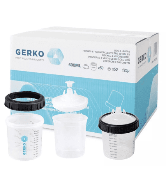Gerko PPS Lid & Liner 125 Micron Filter Bulk x 2 Box