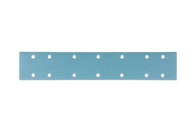 Gerko Sanding strips blue ceramic 70 x 420mm 14 Holes Various Grits 50PK