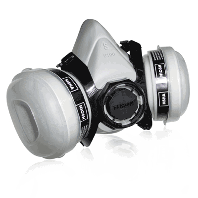 Gerson Disposable Paint Spray Respirator Face Mask Maintenance Free