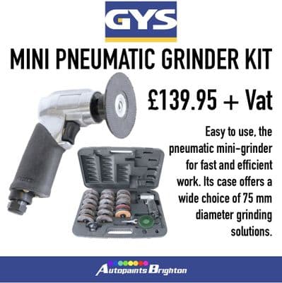 GYS  MINI PNEUMATIC GRINDER KIT 75MM