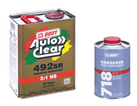 HB Body 2K 492 Clear Lacquer 3L & 1L Activator (Select Activator)