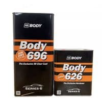 HB BODY 696 AIR DRY CLEAR HS SR 2:1 CLEARCOAT WITH 626 NORMAL HARDENER -7.5L KIT