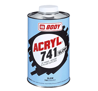 HB BODY ACRYL SLOW THINNER (Various Sizes)