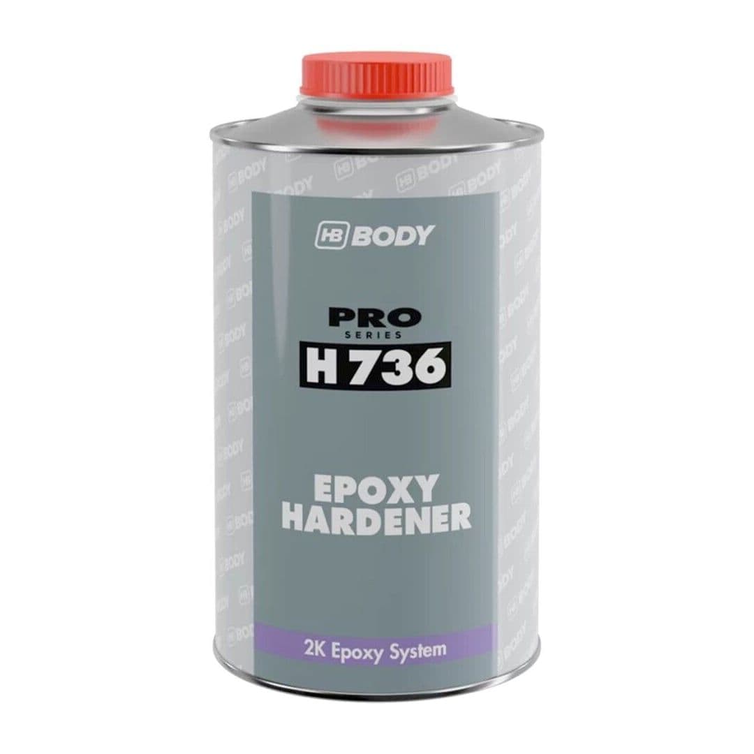 HB Body P987 1 1 Epoxy Sealer Grey with H736 Epoxy Hardener Kit 2Ltr