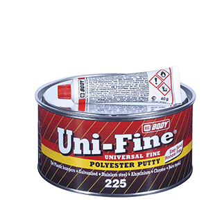 HB Body UniFine 225 2K Polyester Filler Stopper putty (Various Sizes)