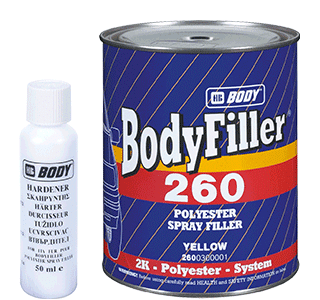 HB BODYFILLER 1L