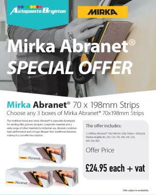 Mirka Abranet 70x198 Buy 3 for £24.95 Each