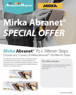 Mirka Abranet 70x198 Buy 3 for £25.95 Each