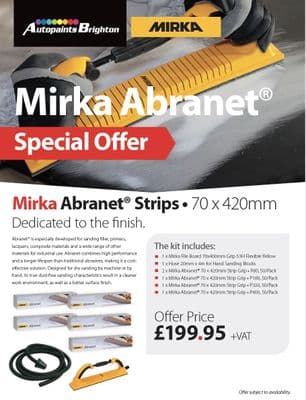Mirka Abranet 70x420mm Strip Promotion