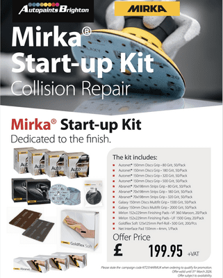 Mirka Collision Repair Start Up Kit