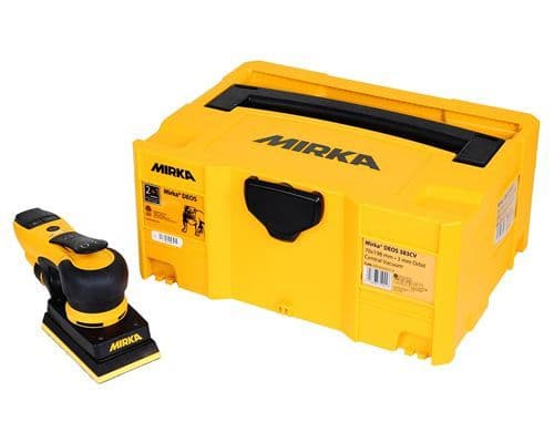 Mirka DEOS 353XCV 81x133mm 110V Orbit 3,0 Case UK