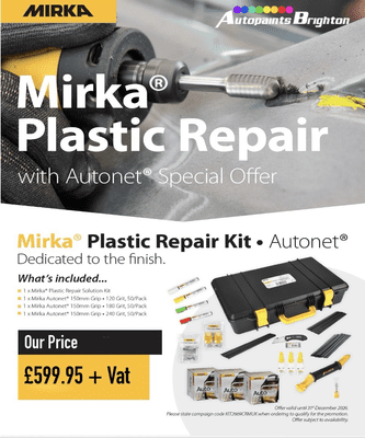 Mirka Plastic Repair Kit • Autonet®