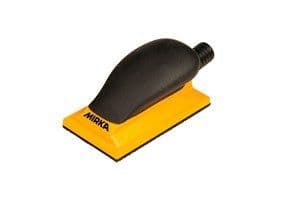 Mirka Sand Block 70x125mm Grip 13 Hole Yellow