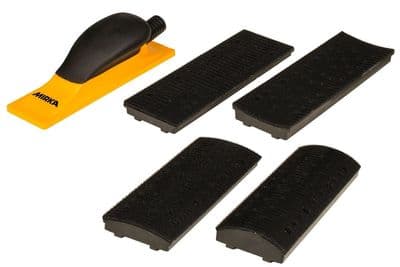 Mirka Sanding Block Kit 70x198mm Grip 40H Yellow