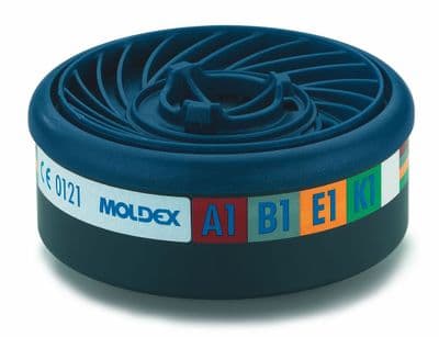 Moldex ABEK1 gas filter for the 7000 / 9000 Series 10 Pack