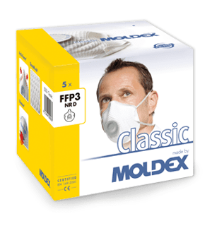 Moldex Mask Classics Valve FFP3NR D 5 pack