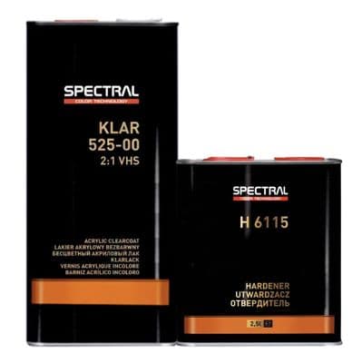 Novol Spectral 525-00 5L Clearcoat + 2.5L H6115 Standard Activator