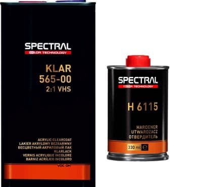 Novol Spectral 565-00 5L Clearcoat + 2.5L H6115 Activator