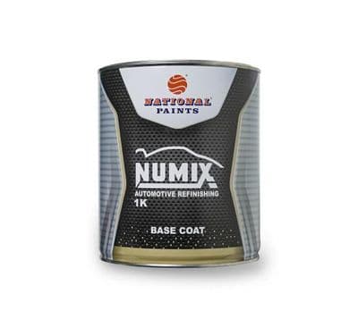 NUMIX 1k Black Basecoat 400 Jet Black 4L