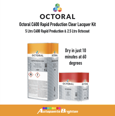 Octoral C600 Rapid  Clearcoat Kit 7.5L
