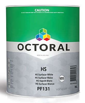 Octoral PF131 HS Surfacer Black/White/Grey 3L