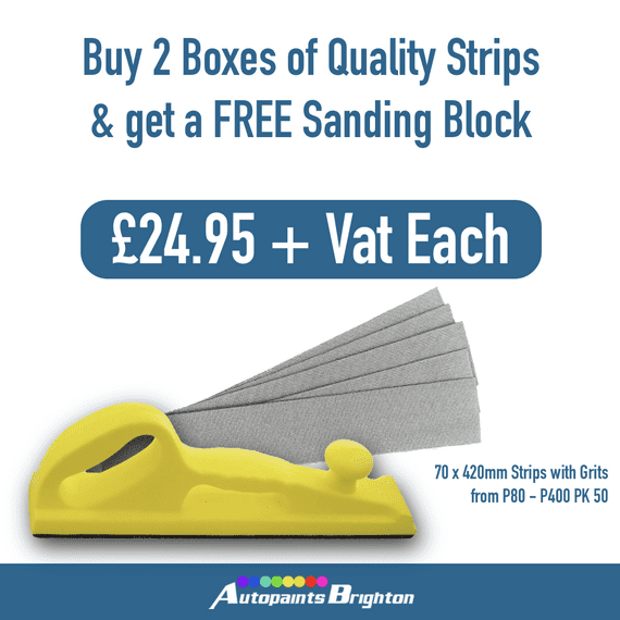 Quality 70 x 420mm Strip FREE Block Deal