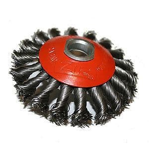 Red Abrasive Zip Wheel 14mm Unthreaded