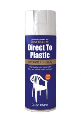 Rust-Oleum Direct to Plastic 400ml Aerosol (Various Colours)