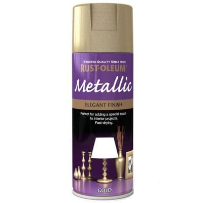 Rust-Oleum Metallic 400ml Aerosol (Various Colours)