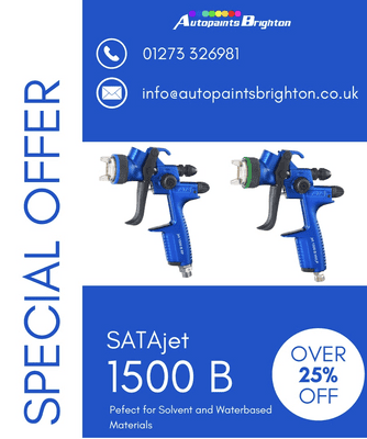 SATAjet 1500 B (HVLP or RP) with reusable cup