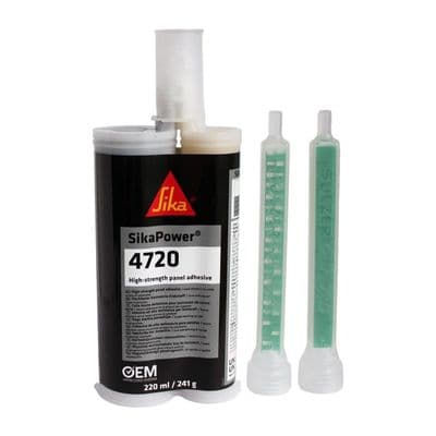 Sika Power 4720 AB Black C292 220ml~Twin Cartridge