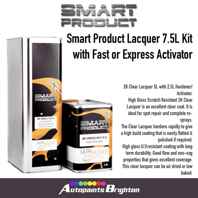 Smart Product Lacquer 5L + Fast/Express Activator 2.5L