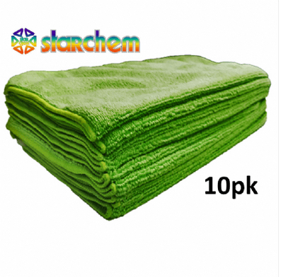 Starchem Soft Microfibre Cloths pk10