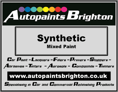 Synthetic Paint Mixed To Colour Code Prices From