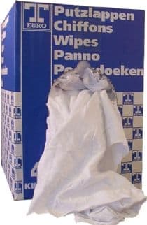 Trade New White Hose Polishing Cloth